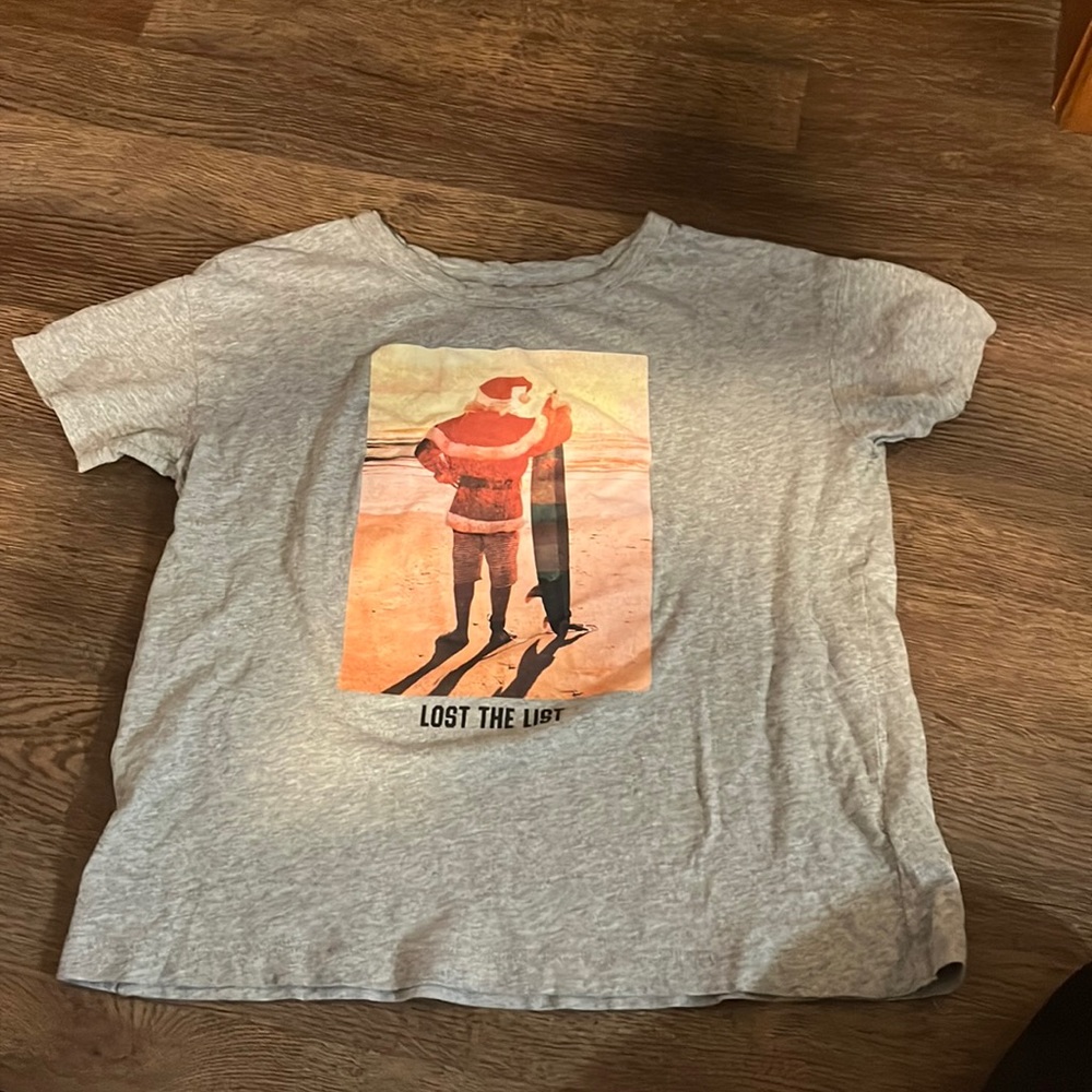 Old navy pj christmas shirt